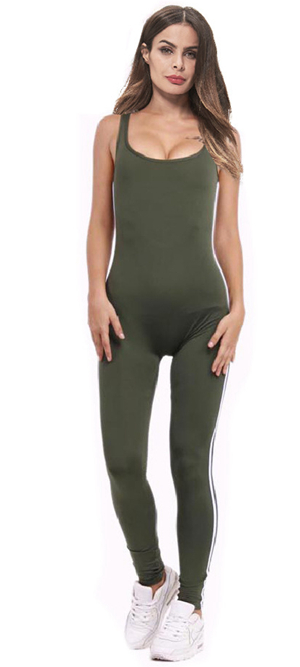 SZ60182-3 Новый Женский Повседневный Без Рукавов Bodycon Комбинезон Клуб Боди Длинные Брюки
